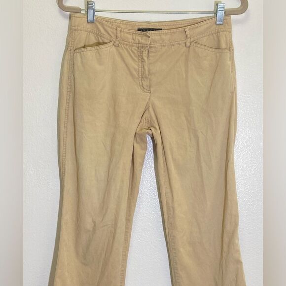 Theory - Light Tan Straight Leg Corduroy Pants - size 6 (29) - Picture 4 of 5